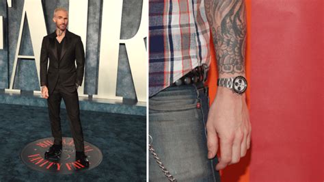 adam levine fake watch|is adam levine a franken watch.